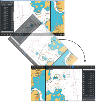 rotation de l'affichage écran maritime tactile eizo duravision mdf4601