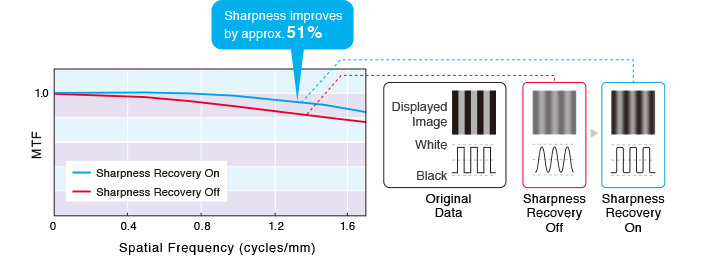 récupération de la netteté écran médical EIZO Radiforce MX315W